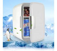 DieffematicBX Frigorifero Piccolo Portable Compact Refrigerator Multifunction Mini Beauty Face Cosmetics Fridge Drink Cooler Warmer Fridge Freezer for Home Car (Color : Blue)