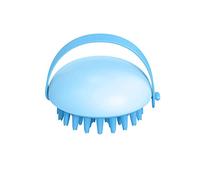 DieffematicSZ Spazzola per Capelli Handheld Silicone Scalp Shampoo Massage Brush Washing Shower Hair Massager Clean Brush Bath Shower Hair Cleaning Brush Comb (Color : Blue)
