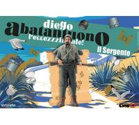 DIEGO ABATANTUONO Figura 12cm SERGENTE LORUSSO Scena Film MEDITERRANEO Cinemini