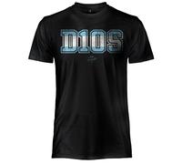 DIEGO ARMANDO MARADONA D10S DIOS T-Shirt Maglietta Calcio Originale UFFICIALE