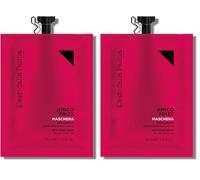 Diego dalla Palma | AMICO FRIZZ - Maschera Capelli Anticrespo, Districa e Nutre senza Appesantire, con Acido Ialuronico, per Capelli Crespi, 30ml (Confezione da 2)