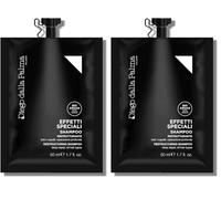 Diego dalla Palma | EFFETTI SPECIALI - Shampoo Ristrutturante e Idratante, con Bio Argan Total Repair e Olio di Semi di Lino, 50ml (Confezione da 2)