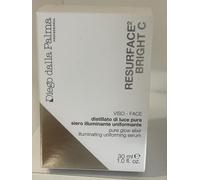 Diego Dalla Palma Professional Resurface Bright C, Siero Viso Illuminante Anti-Macchia, 30 ml