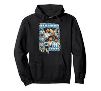 Diego Maradona - Calcio Vintage Anni '90 Felpa con Cappuccio