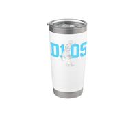 Diego Maradona D10S La mano de Dios Retro Soccer Legend Bicchiere termico in acciaio inox doppia parete