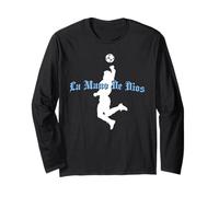 Diego Maradona La Mano de Dios Logo Calcio Mano di Dio Maglia a Manica