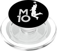 Diego Maradona M10 La mano de Dios Logo Calcio Mano di Dio PopSockets PopGrip per MagSafe