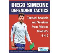 Diego Simeone Defending Tactics - Tactical Analysis and Sessions from Atlético Madrid's 4-4-2: 1