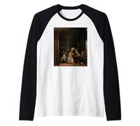 Diego Velazquez Las Meninas Maglia con Maniche Raglan