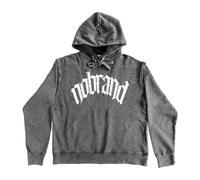 Diego Venturino Gray Cotton Men's Hooded Sweatshirt - XS
