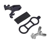 DIEKE Biciclette Supporto per torcia elettrica Stabile Bici Manubrio Torcia Titolare Biciclette Luce Torcia Staffa di Montaggio Clip Morsetto Targa