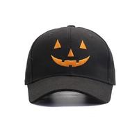DIEKE Cappello con teschio con faccia di zucca per Halloween che celebra genitori-bambini famiglia riunione berretti festival copricapo sport baseball cappello autunno copricapo