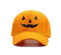 DIEKE Cappello con teschio con faccia di zucca per Halloween che celebra genitori-bambini famiglia riunione berretti festival copricapo sport baseball cappello autunno copricapo