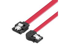 DIEKE Cavo di bloccaggio III, connettore angolato a 7 pin, 6 Gbps, trasferimento dati per SSD aggiornamenti 6 Gb/s per SSD Compact Server e PC, connettori ad angolo