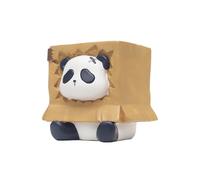 DIEKE Elegante fioriera a forma di panda realizzata a mano, in resina, portapenne decorativo per interni ed esterni, regalo per amanti della natura