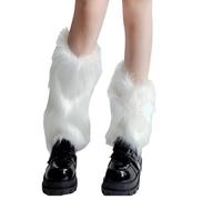 DIEKE Freddo Scaldamuscoli 2 25 centimetri 40cm Lunghezze Stivali Termici Coperture Peloso Peluche Interno Esterno Gamba Maniche Lunghe Peluche Calzini Casual