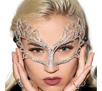 DIEKE MasqueradeMask Maschera Occhiali Maschera Strass Maschera Halloween PromMask Crystal EyeMask Maschera per gli occhi Maschera per gli occhi