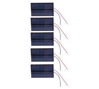 DIEKE Pannello epossidico solare in polisilicio piccolo pannello solare 5V 120MA Accessori di alimentazione facili da usare per progetti esterni