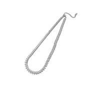 DIEKE Semplice collana con punte di grano a tema in oro/acciaio, accessorio versatile per qualsiasi outfit minimalista, Misura unica, come descritto, come descritto