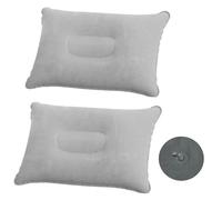 DIELIANHUA 2 PCS Cuscino Gonfiabile, Cuscino Gonfiabile da Campeggio, Cuscinos Gonfiabiles Spiaggia, Cuscinos Campeggio, Tessuto Floccato, Adatto per Campeggios, Spiaggia, Viaggi E Ufficio