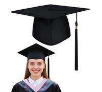 DIELOVEHUA Cappello Laurea, Cappello Laurea Unisex, Cappello Diploma, Tocco Laurea, Graduation Cap, Cappello da Laureato, Berretto Laurea per Cerimonie di Laurea Università