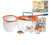 DieMaus Set esploratore bambini terrario retino lente barattolo lente attrezzo raccolta adesivi natura da 8 anni