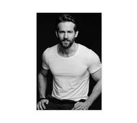 Diempi Poster di Ryan Reynolds (8) su tela, decorazione artistica da parete per soggiorno e camera da letto, 20 x 30 cm