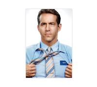 Diempi Poster di Ryan Reynolds (9) su tela, decorazione artistica da parete per soggiorno e camera da letto, 40 x 60 cm