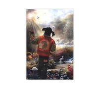 Diempi Poster su tela, motivo: Rapper Chief Singer Keef Banner in The Garden of Eden, decorazione per camera da letto, ufficio, camera da letto, regalo, 60 x 90 cm