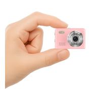 Dienspeak Mini videocamera 1080P HD, videocamera digitale portachiavi con scheda da 64 GB, display HD da 0,96 pollici, lunga durata della batteria, piccola fotocamera ultraportatile per viaggio/vlog