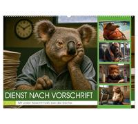 Dienst nach Vorschrift (Wandkalender 2026 DIN A2 quer), CALVENDO Monatskalender: Dienst nach Laune