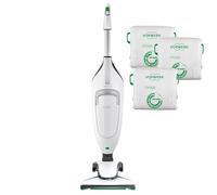 DIERRESTORE - Aspirapolvere Folletto Vk 220s, 700W, NUOVA E ORIGINALE - Con 2 Anni Sacchetti Originali, Motore a 60.000 Giri/min - Struttura Termoplastica, 160 hPa - Certificato TÜV 2