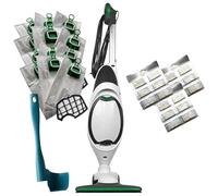 DIERRESTORE Aspirapolvere -FOLLETTO- VK150 NUOVA + Spazzola E Sottospazzola HD50 - MOTORE da 60.000 giri/min ULTRA POTENTE - COMPRESI 24 SACCHETTI COMPATIBILI + SPATOLA BIMBY COMPRESA
