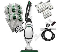 DIERRESTORE Aspirapolvere -FOLLETTO- VK150 NUOVA + Spazzola E Sottospazzola HD50 - MOTORE da 60.000 giri/min ULTRA POTENTE - COMPRESI DI 6 SACCHETTI E TUBI COMPATIBILI E SPATOLA BIMBY