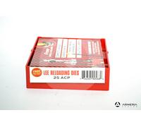Dies Lee Reloading calibro 6.35 - 25 ACP - Shell Holder omaggio