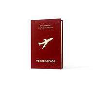 Diese-Klappkarten Biglietto Auguri Viaggio - Biglietto Regalo Viaggio Pop Up - Sorpresa per Compleanno Congratulazioni Anniversario - Design con Passaporto e Valigia - 18 x 12 cm