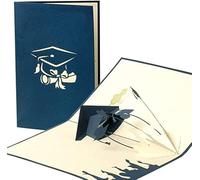 Diese Klappkarten Biglietto di laurea pop-up per esame, congratulazioni, regali, laurea e master