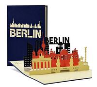 biglietto per buono viaggio per Berlino, per il fine settimana a Berlino, Berlino in 3D, per un idea regalo, biglietto per regalo viaggio nella città, A109.