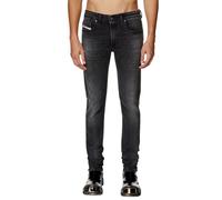 DIESEL 1979 Sleenker 0PFAX Jeans Uomo Slim W32/L32 Nero Low Waist