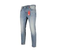 Diesel 1979 Sleenker E9C01 Jeans Uomo W32/L32 Skinny Antico Blu Basso RRP275