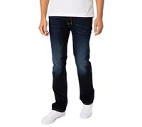 DIESEL Jeans '1985 LARKEE' blu / navy / cappuccino / rosso chiaro, Taglia 30 Lunghezza 32