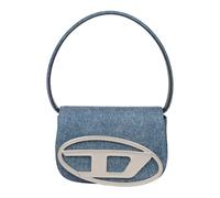 Diesel Mujer 1DR Medium Blue Denim Shoulder Bag, Azul Medio