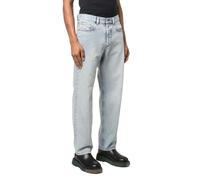 DIESEL 2010 09C14 Jeans Uomo W34/L30 Regular Lavati Blu Denim UVP250