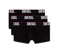 Diesel - 3-Pack Tonal Boxers Stile Sportivo - - Underwear - Uomo - Nero - S