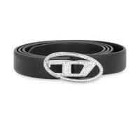 Diesel, ,Accessories ,Donna ,Nero ,85 CM B-1dr Strass 20 Belt