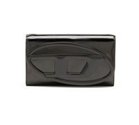 Diesel, ,Bags ,Donna ,Nero ,ONE SIZE Borsellino in pelle nera lucida