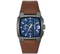 DIESEL Orologio analogico 'CLIFFHANGER' blu / marrone / grigio, Taglia One Size