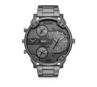 Diesel, ,Accessories ,Uomo ,Grigio ,ONE SIZE Mr Daddy Slim Steel Watch