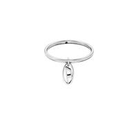 DIESEL Anelli da uomo in acciaio inossidabile, Tono argento, 6.5