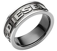 Diesel Anello Da Donna In Acciaio, 8, 9, 10, 11.5 Anello In Acciaio Inossidabile Canna Di Fucile, DX1108060